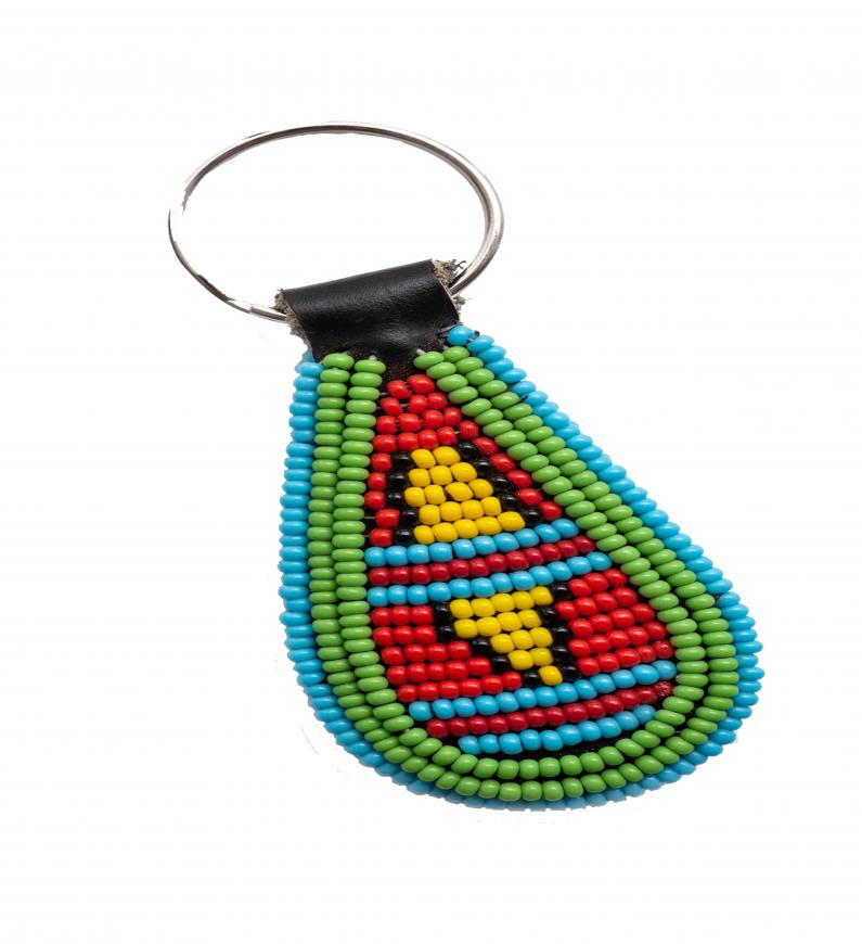 Beads for Wildlife Raindrop Keyring