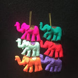 Fair Trade Plain Elephant Decorations