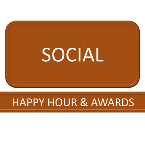 Happy Hour & Awards Ceremony with canapés (Tuesday 13th February)