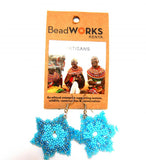 Beads for Wildlife Hibiscus Earrings