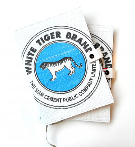 Tiger Branded Recycled Large Journal